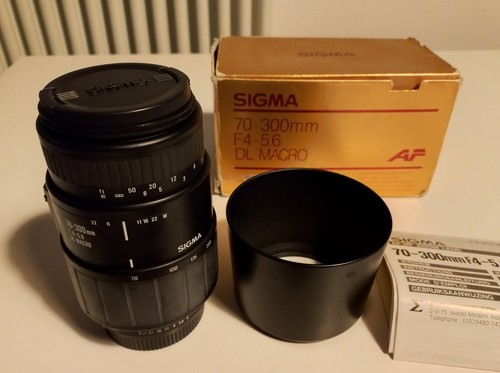 Teleobiettivo sigma 300mm - teleobiettivo, 70-300mm